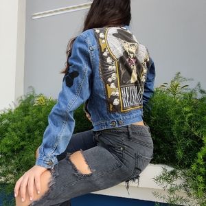 Costume Made Jean Jacket - Breaking bad themes